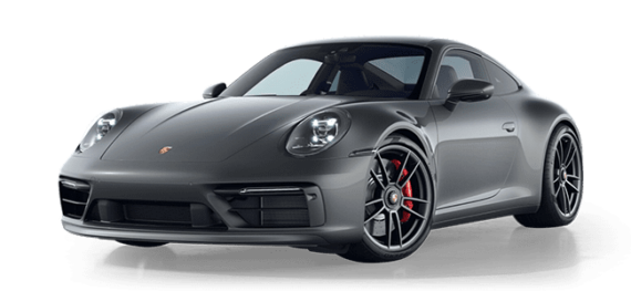 Porsche 911 GTS in grey