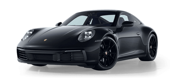 Porsche 911 Coupe in black