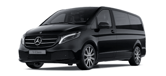 Mercedes VIP V class wedding vehicle hire - Luxury transport
